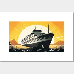 Cruise Ship Explorer: Discover the World's Treasures from the Comfort of Your Ship Posters and Art